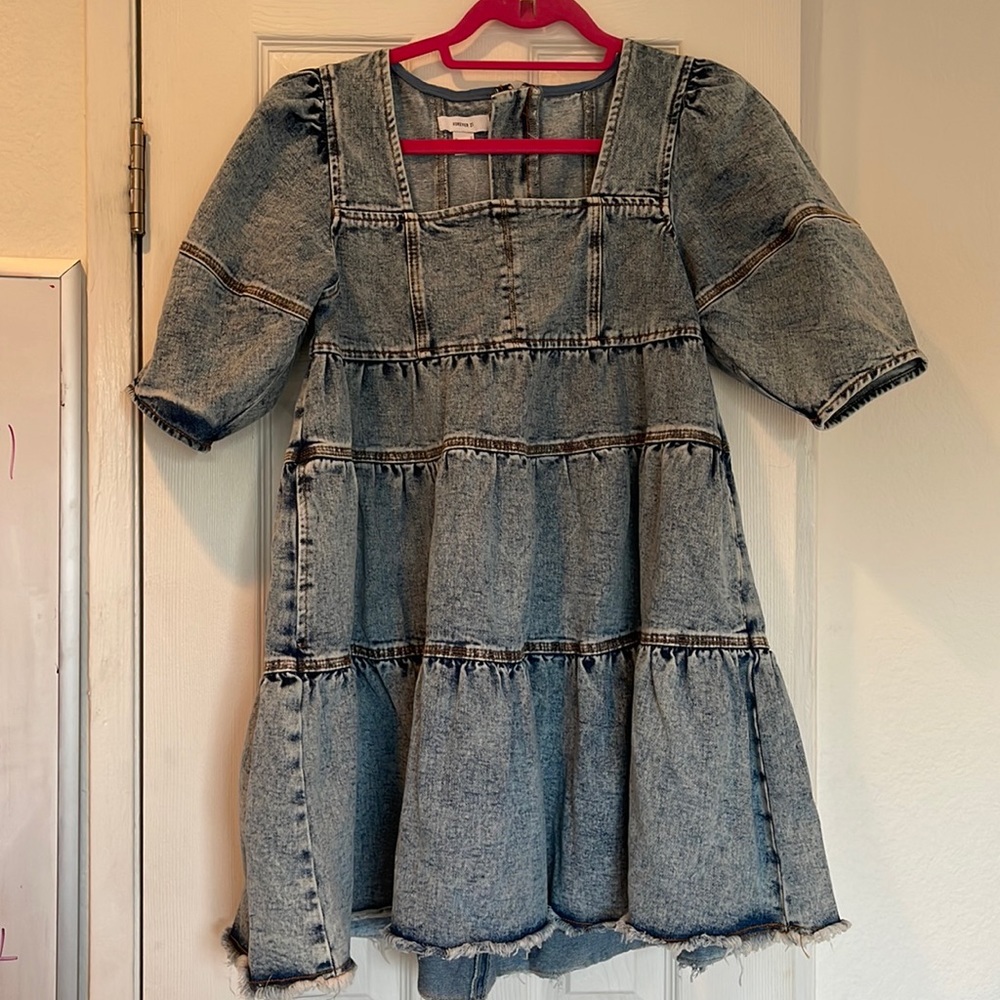 Denim dress